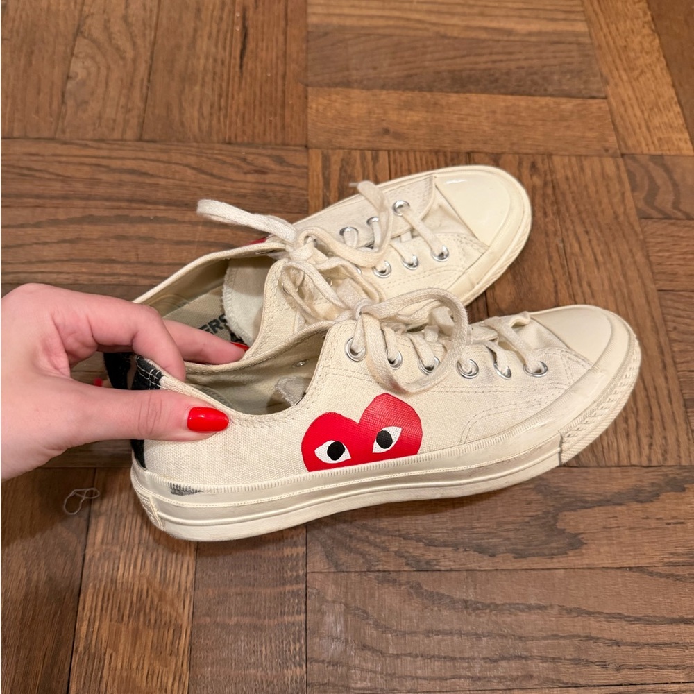 Commes des Garçon x Converse Lowtops